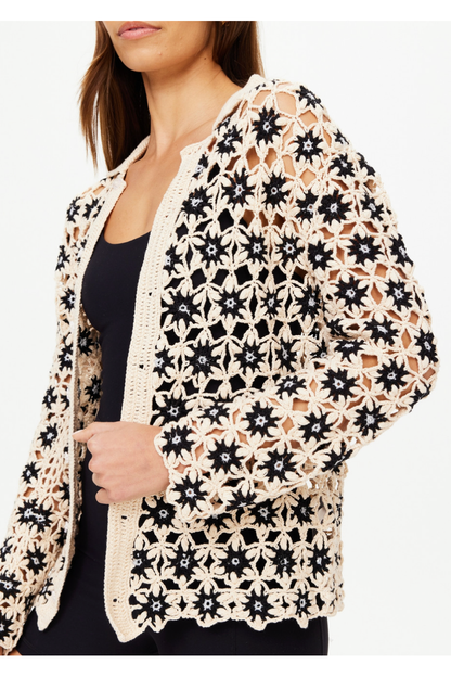 LUMINARY MALIA CROCHET SHIRT