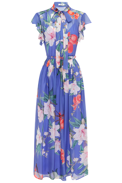 Grace Flutter Sleeve Midi Dress