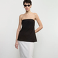 Linen Strapless Tunic