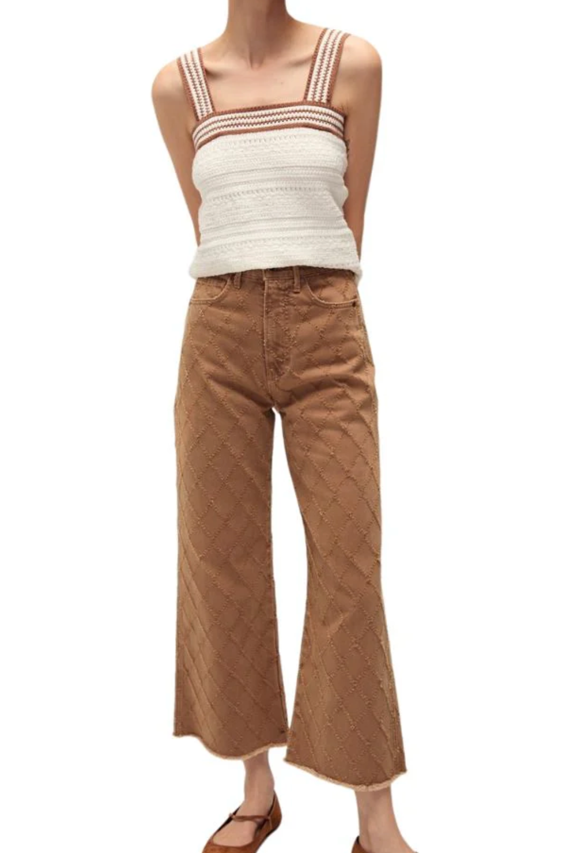 TAYLOR CROPPED HIGH RISE