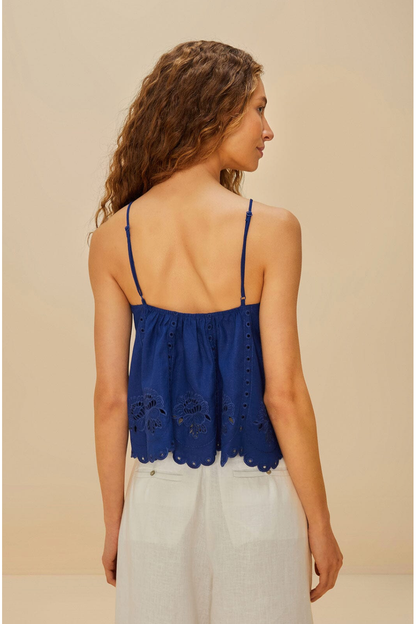SLEEVELESS BOUSE