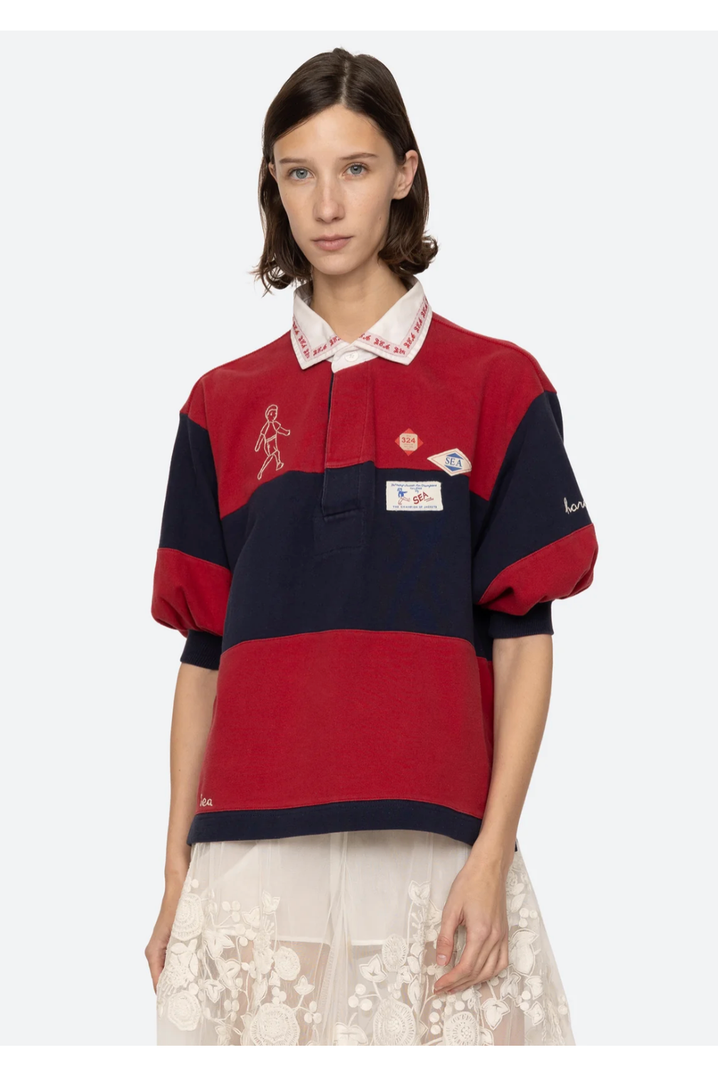 CAROLYN WORKWEAR RUGBY SHIRT