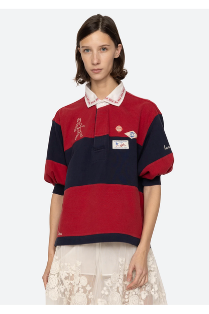 CAROLYN WORKWEAR RUGBY SHIRT