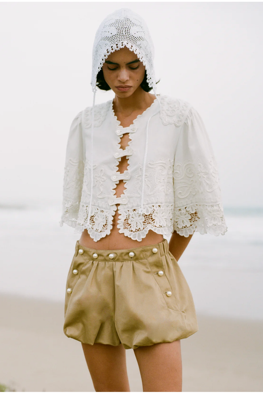 IYLA SOUTACHE TOP