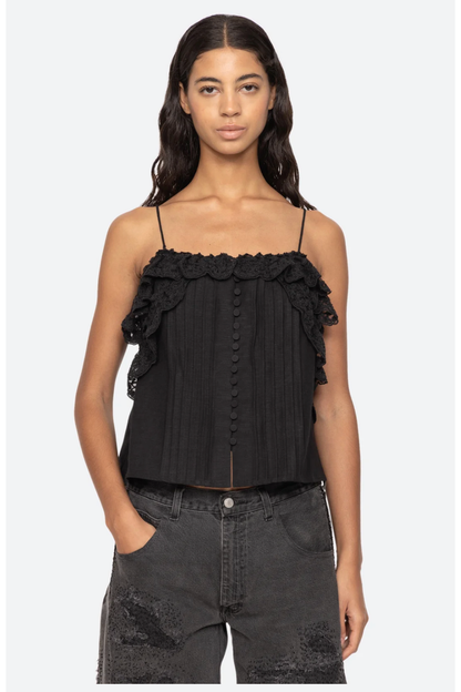 EMBROIDERED CAMISOLE