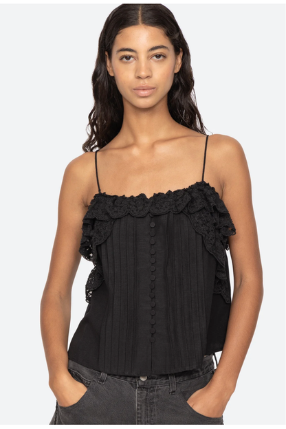 EMBROIDERED CAMISOLE