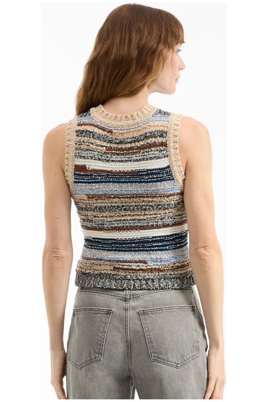 CROPPED JERREL KNIT TANK