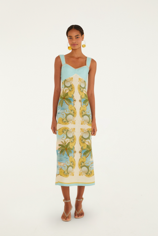 SLEEVELESS MAXI DRESS