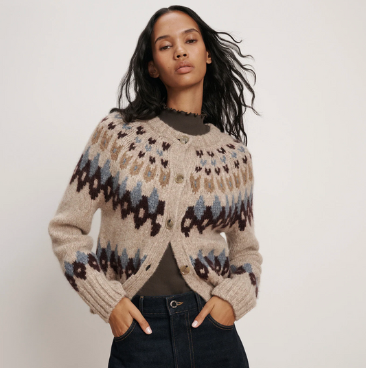 CHRISTINA FAIRISLE CARDIGAN
