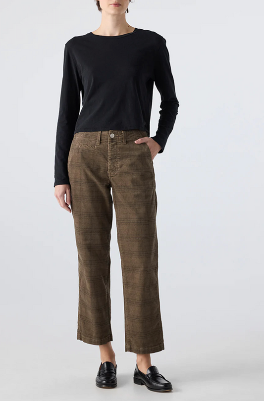 LILLIAN PLAID CORDS