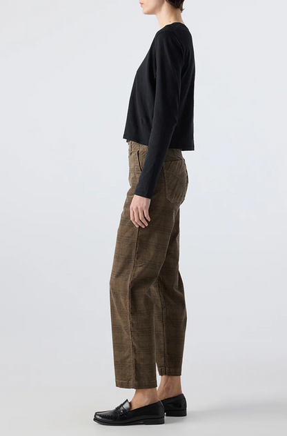 LILLIAN PLAID CORDS