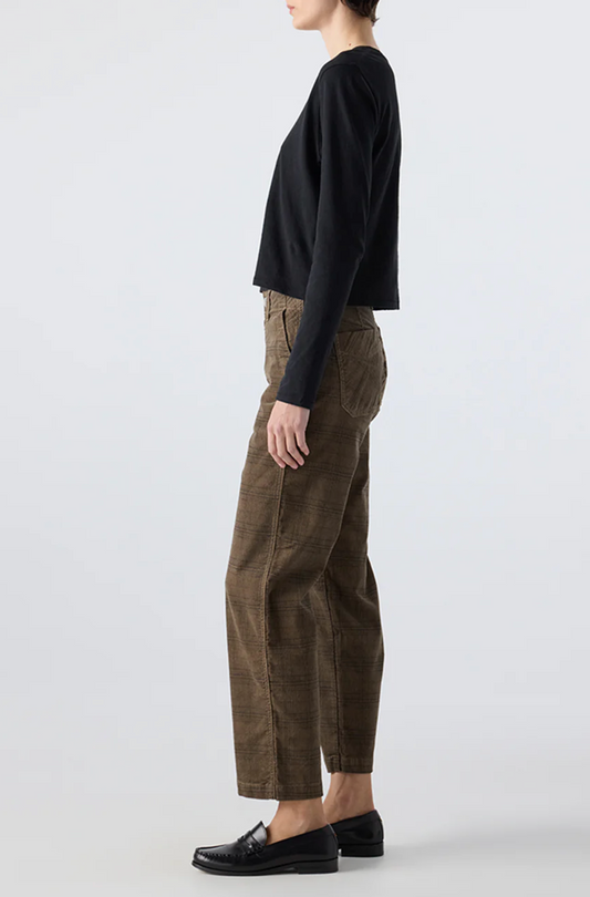 LILLIAN PLAID CORDS