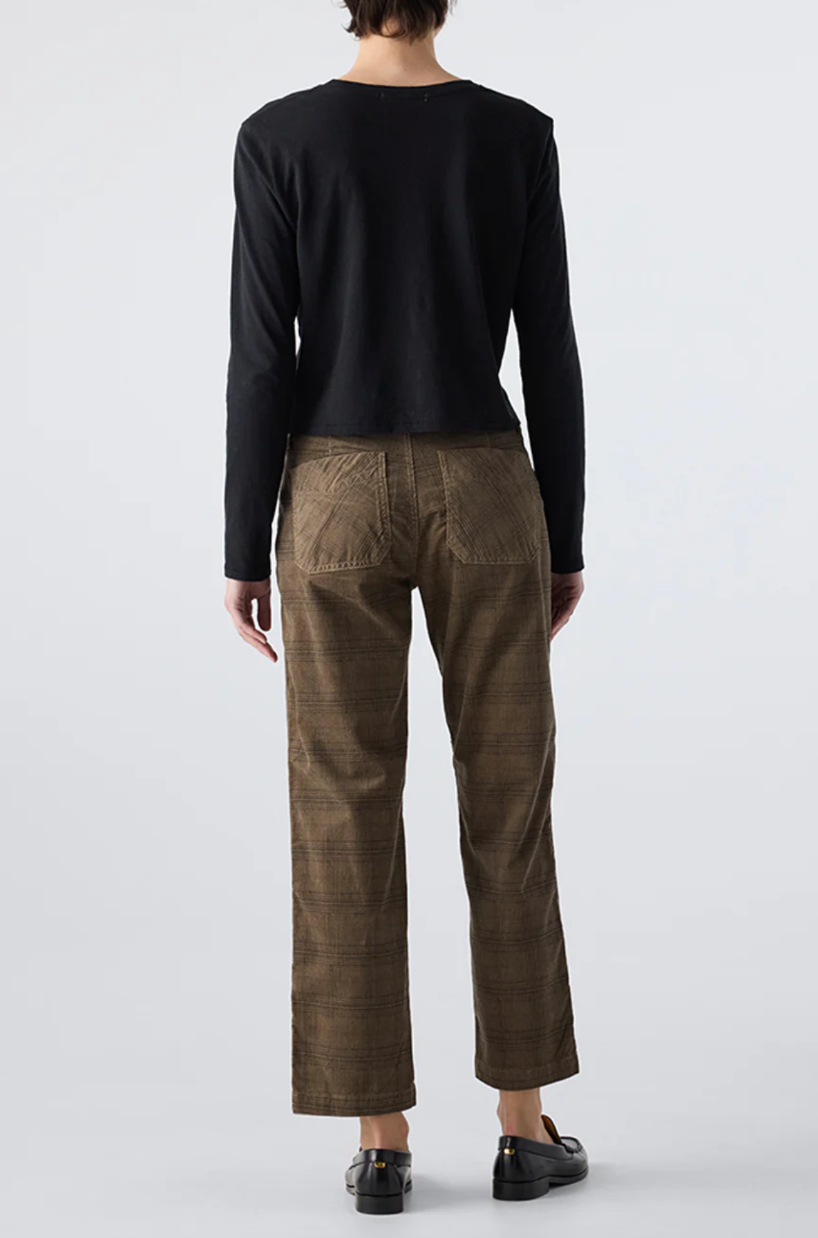 LILLIAN PLAID CORDS