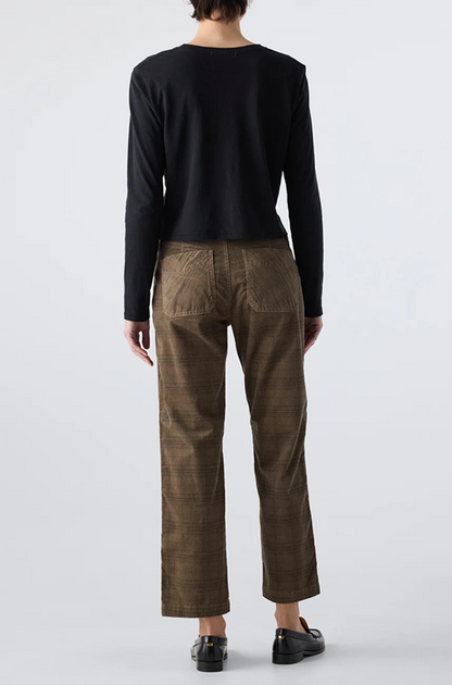 LILLIAN PLAID CORDS