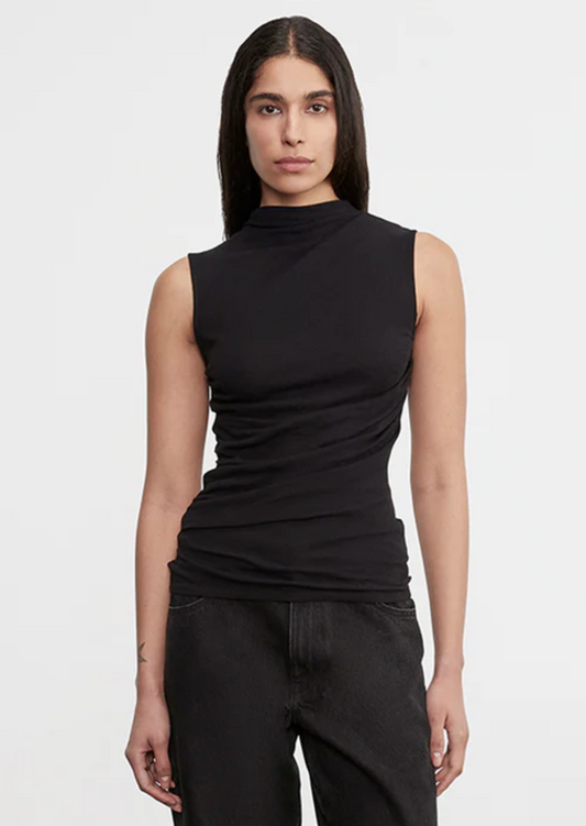 SLEEVELESS TWIST TOP