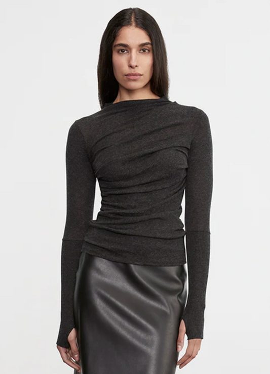 CASHMERE TWIST TOP