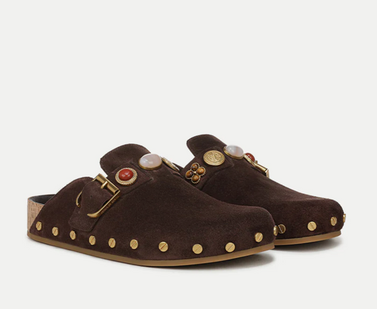 Fern Embellished Clog