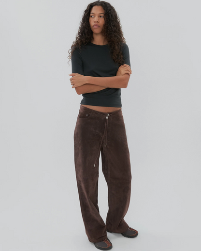 SUEDE COOL PANT