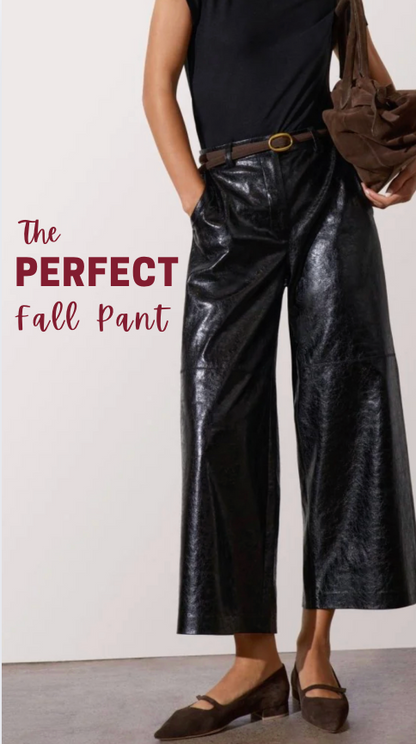 FAUX LEATHER PANT