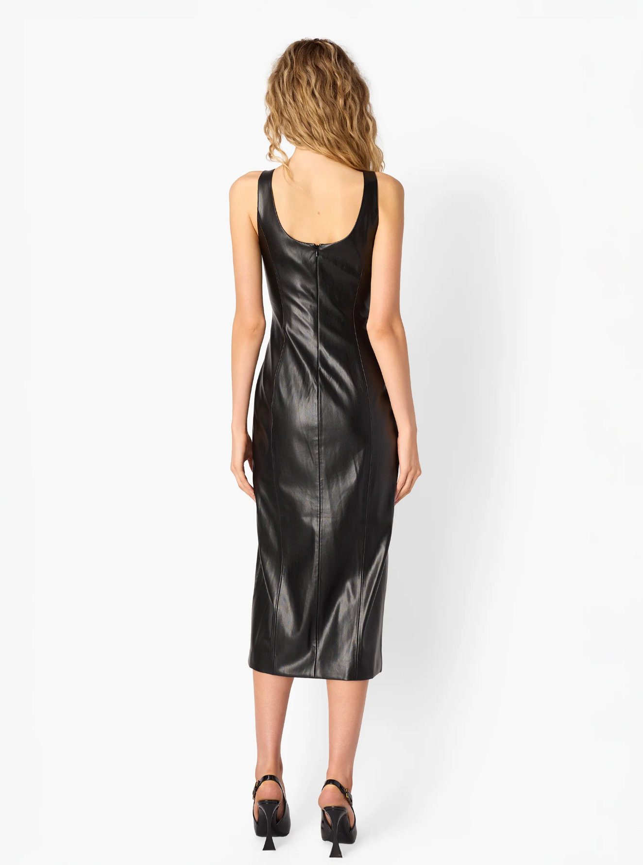 KIRBY VEGAN LEATHER DRESS
