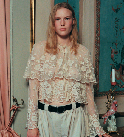 BRONTE EMBROIDERED TOP