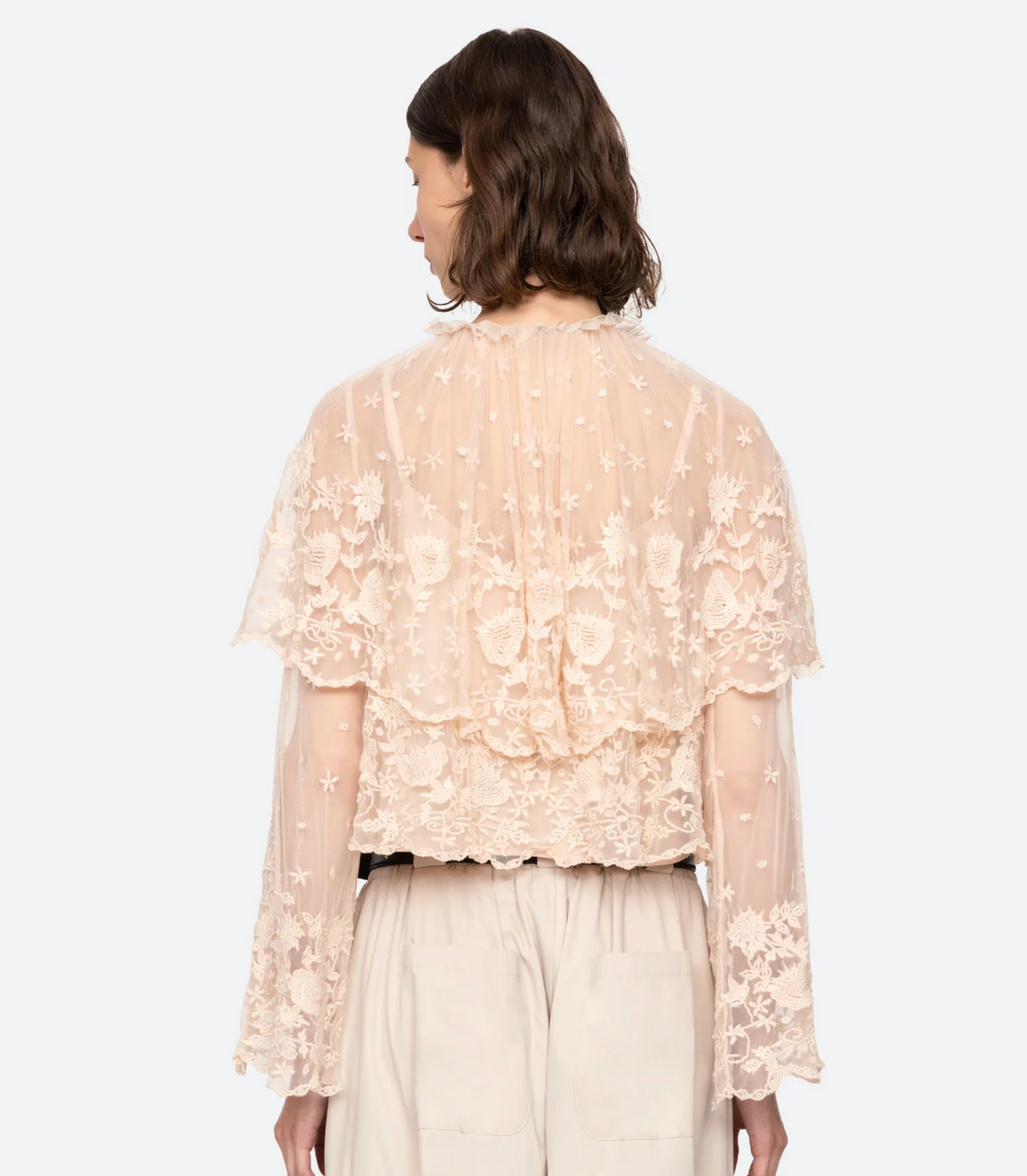 BRONTE EMBROIDERED TOP