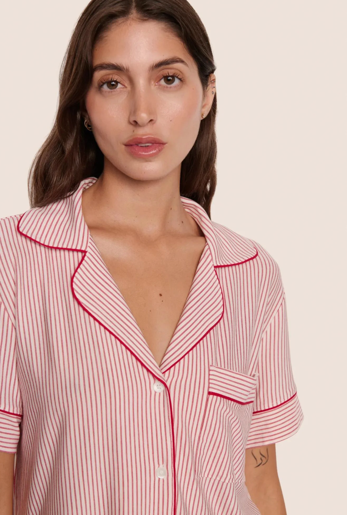 GISELE PRINTED SHORT PJ SET