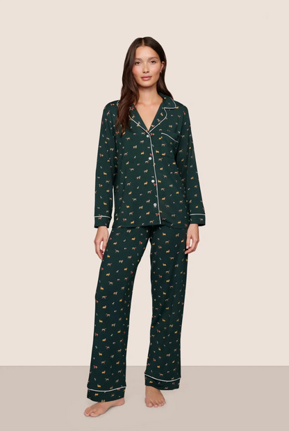 GISELE PRINTED LONG PJ SET
