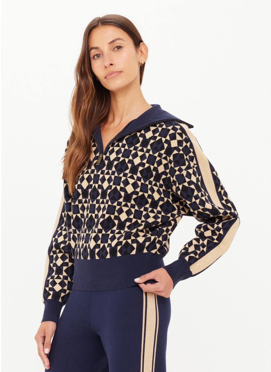 COSMO KAIRO HALF ZIP SWEATER