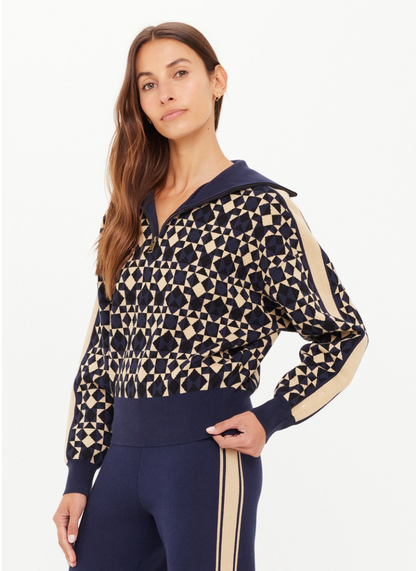 COSMO KAIRO HALF ZIP SWEATER