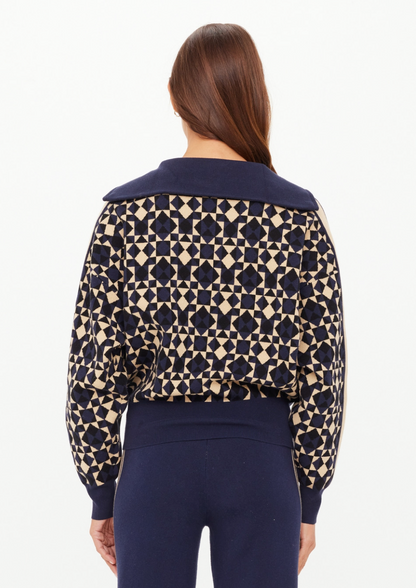 COSMO KAIRO HALF ZIP SWEATER