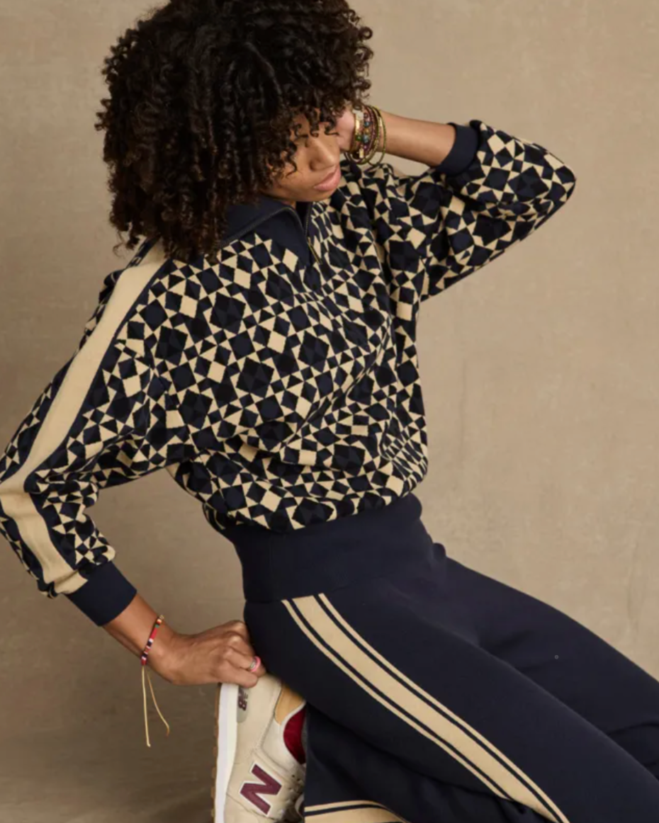 COSMO KAIRO HALF ZIP SWEATER