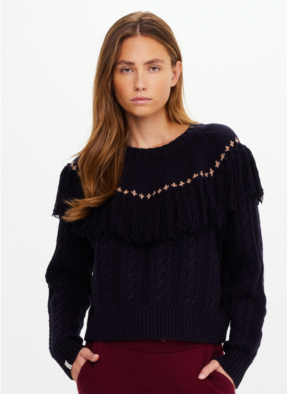 CLARA TASSLE KNIT SWEATER