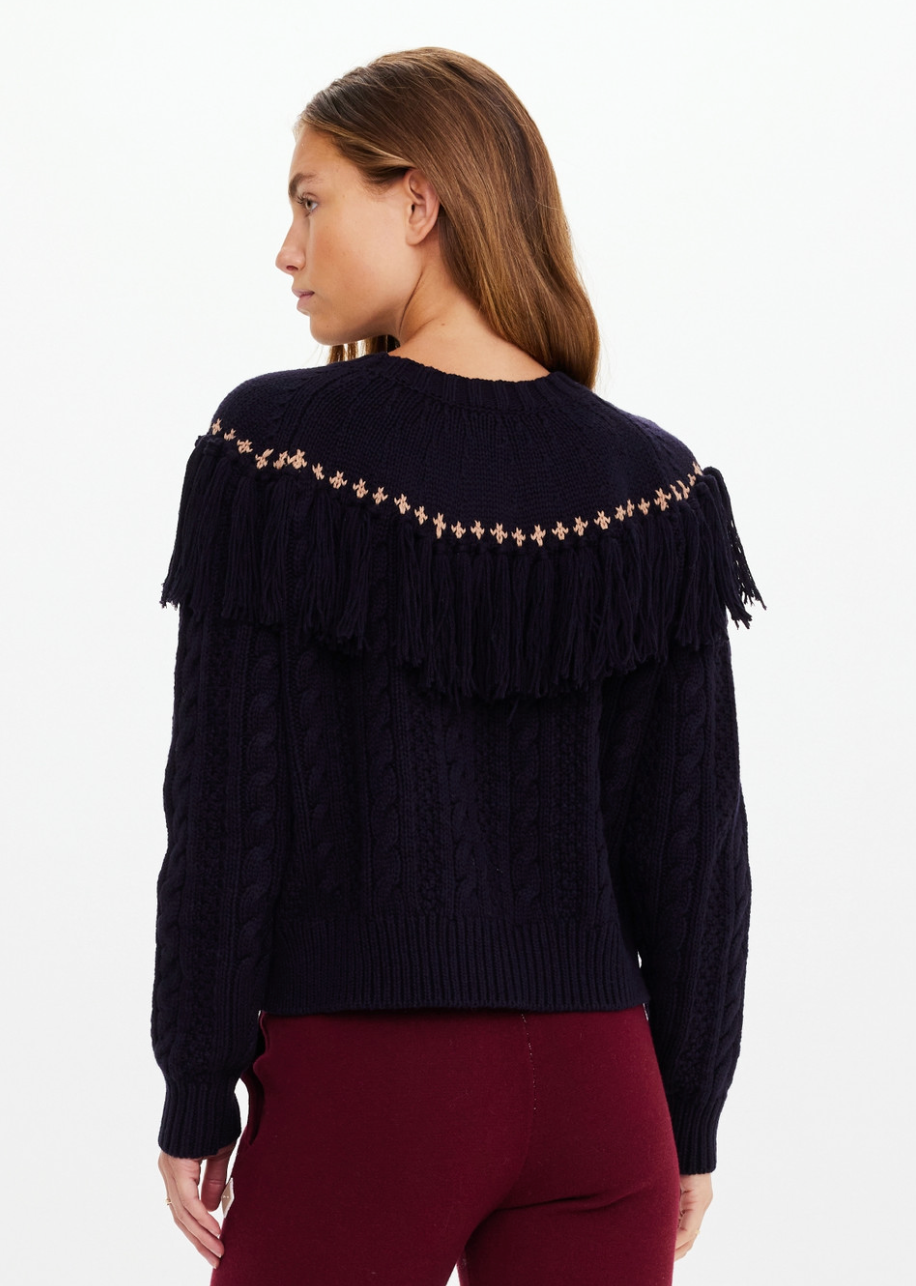 CLARA TASSLE KNIT SWEATER