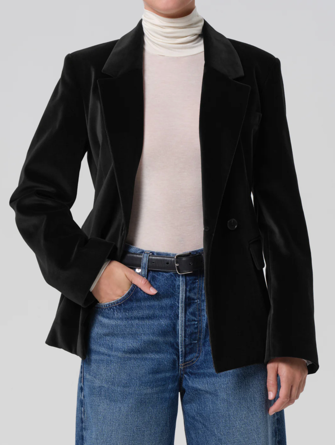 MATTHEAU VELVET BLAZER