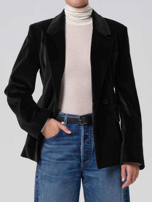 MATTHEAU VELVET BLAZER