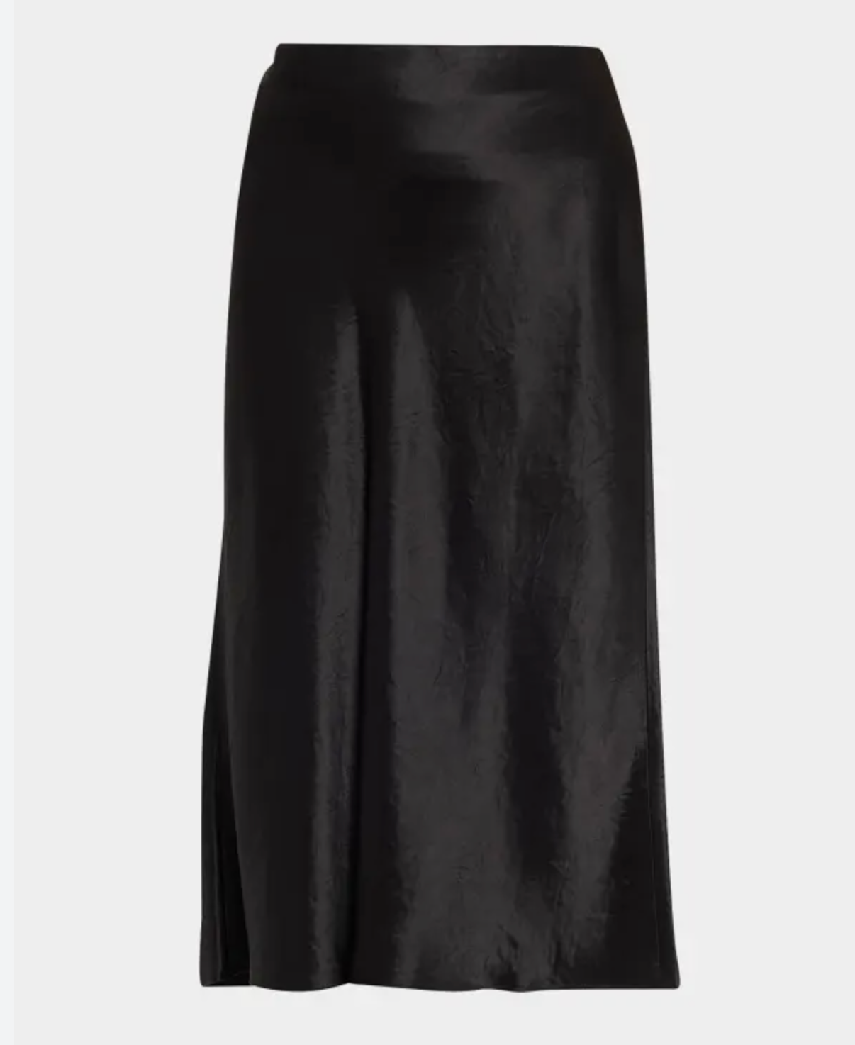 Enza Costa Satin Bias Skirt - Silky 100% rayon bias cut skirt made in USA