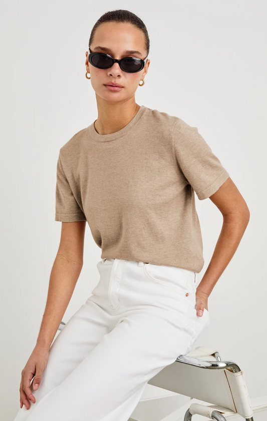 COTTON CASHMERE TEE