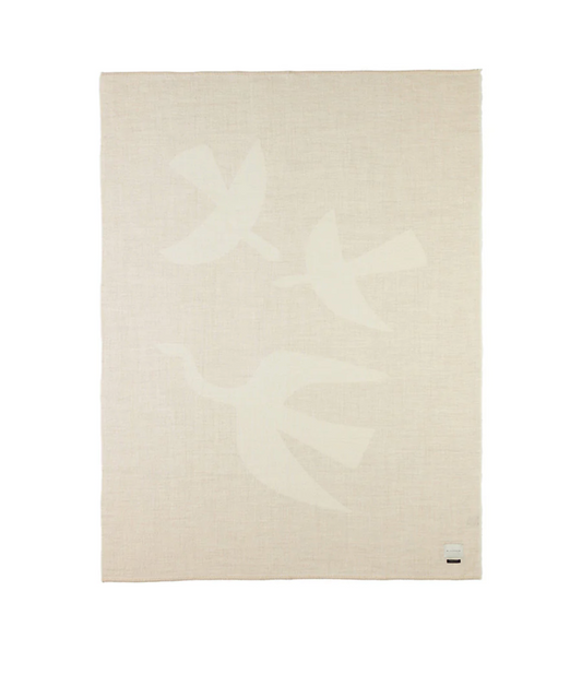 REVERSIBLE THROW IVORY LOTTA LOVE