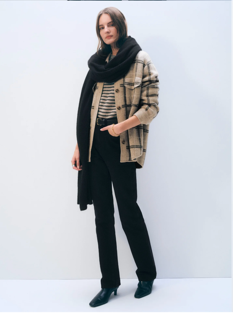 CASHMERE TRAVEL WRAP