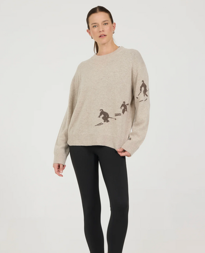 SKIER SLOPE SWEATER
