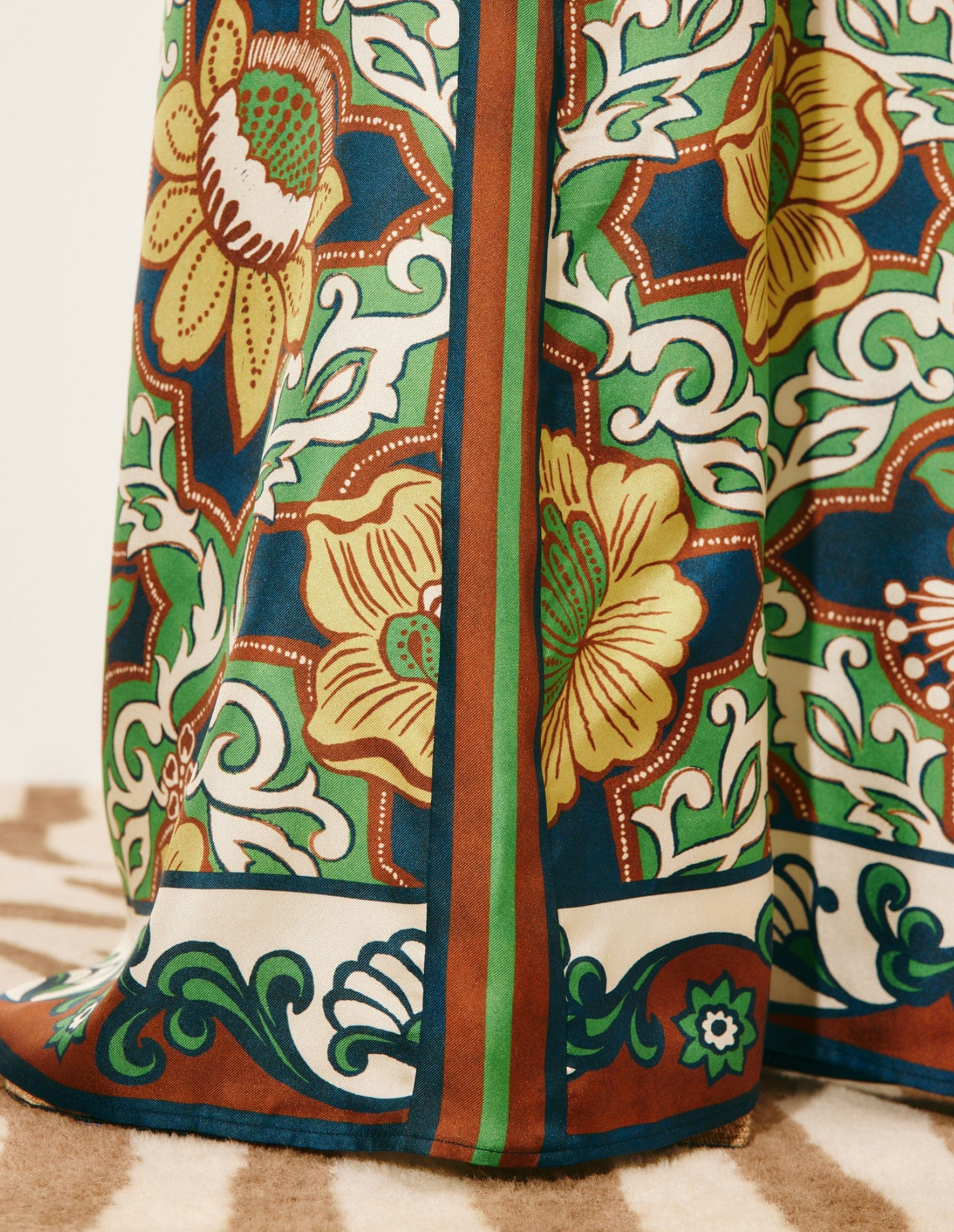 LIANA SILK PALAZZO PANT