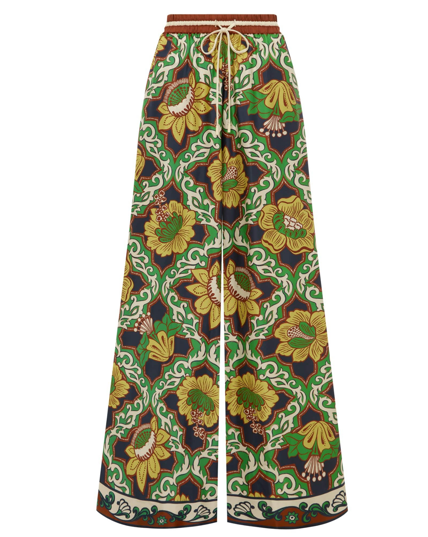 LIANA SILK PALAZZO PANT