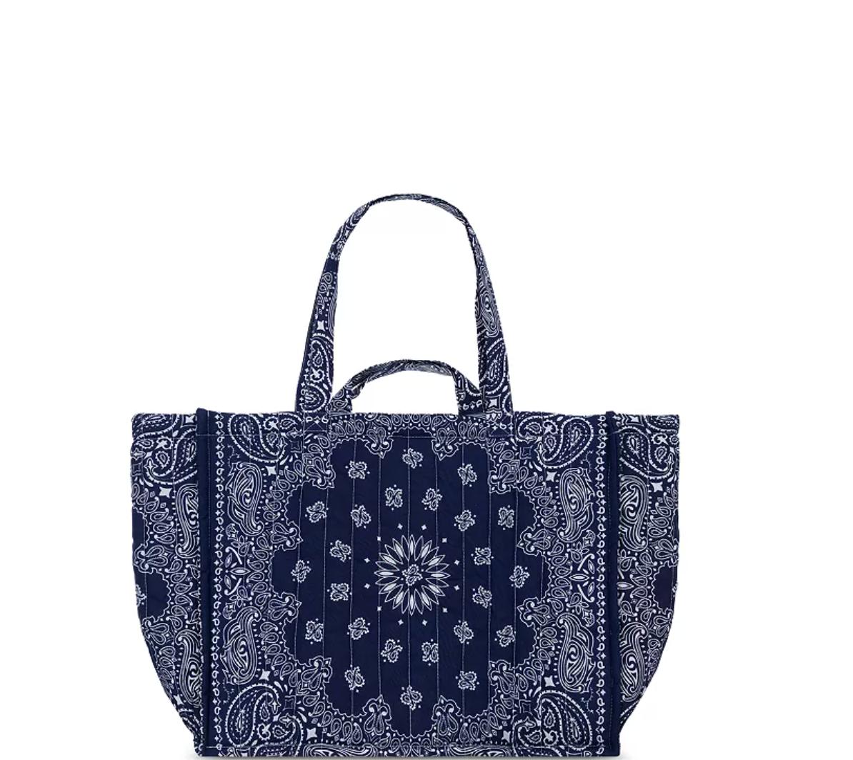 Call It By Your Name Moyen Happy Face Tote - smiley face tote bag side view
