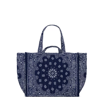Call It By Your Name Moyen Happy Face Tote - smiley face tote bag side view