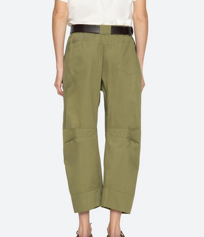 Sea New York Andrea Workwear Pants - tailored workwear trousers back view