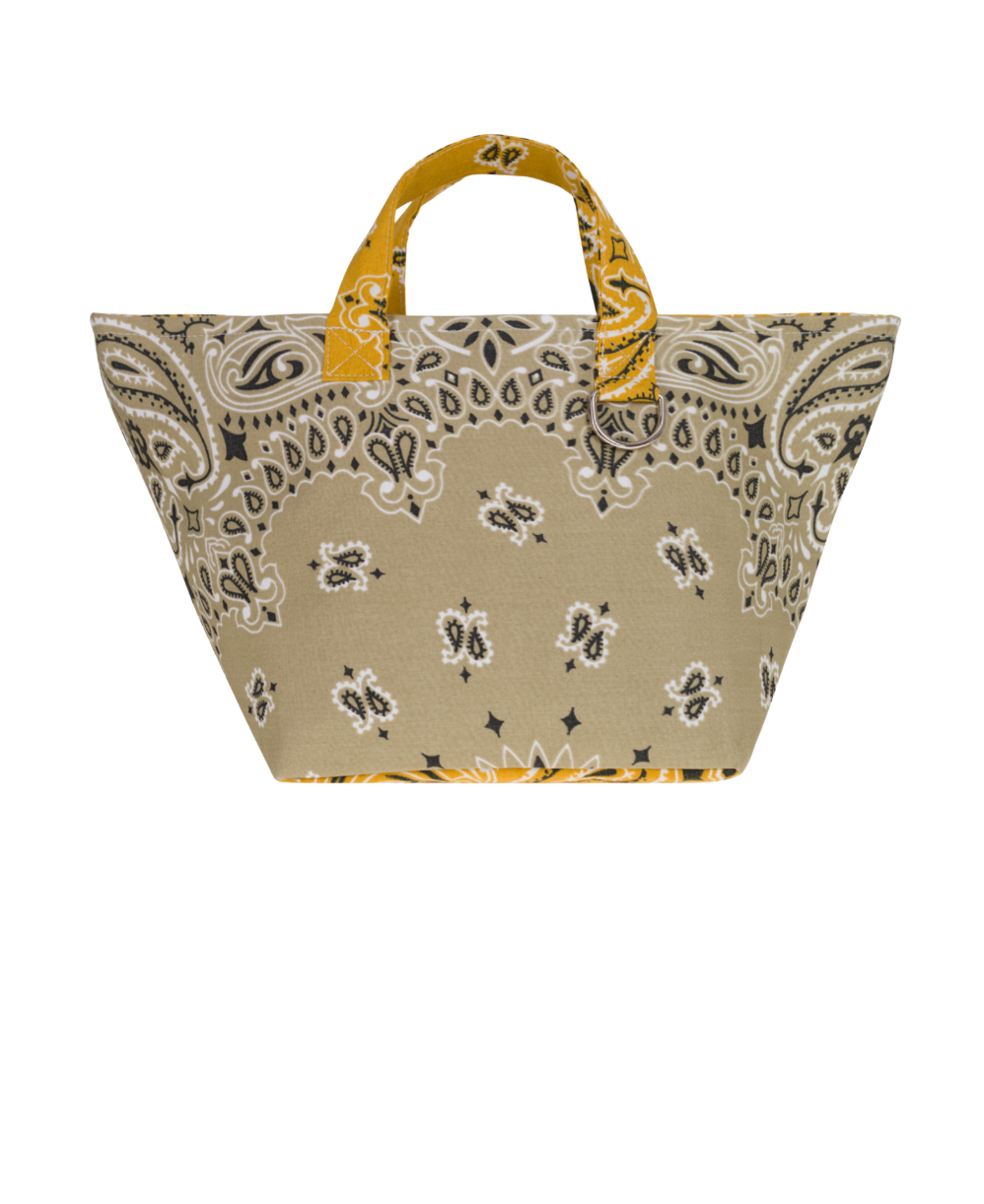Call It By Your Name Mini Basket - woven wicker mini basket bag front view