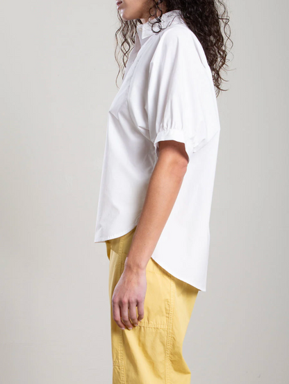 Pharaoh Claude Shirt - breezy button-down shirt back view