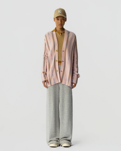 Guest In Residence Baja Everywear Cardigan - cozy open-front cardigan on model