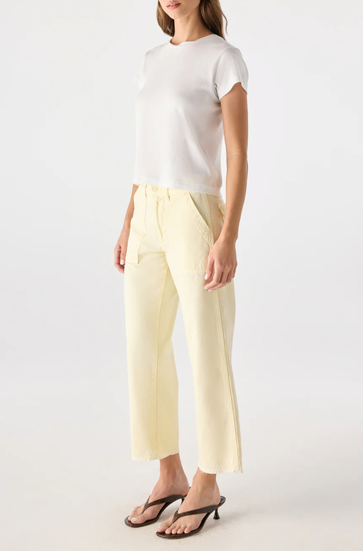 Amo Denim Easy Army Slouch Pant - relaxed army slouch trousers back view